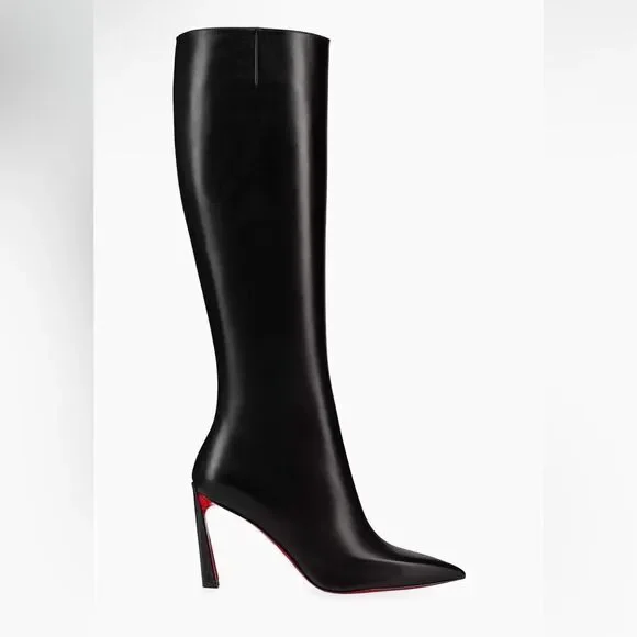NEW Christian Louboutin Knee-High Boots 8.5 - Picture 4 of 9